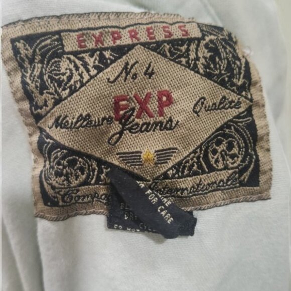 Vintage Express Denim Sleeveless Shirt – Size M - Picture 5 of 5